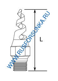 размеры форсунки TP серии 3761L